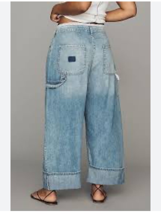 Pilcro Denim - New! Pilcro Kayden High-Rise Carpenter
Barrel Jeans! Size 29